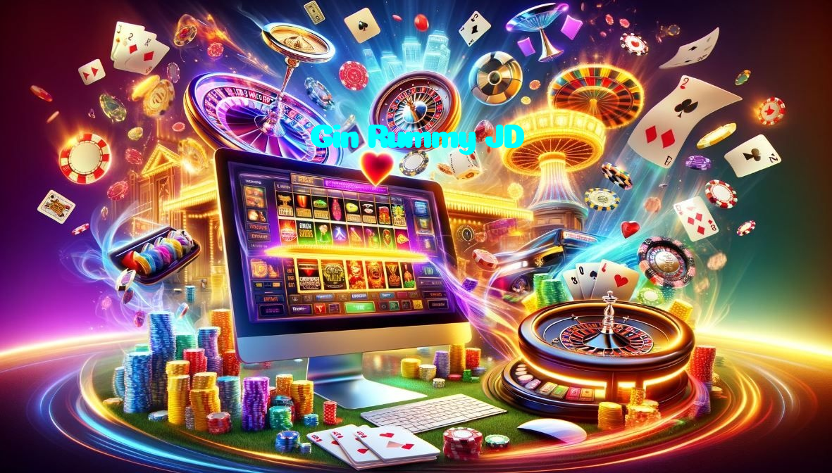 Gin Rummy JD casino presented on mobile device in Pakistan with slots and live games